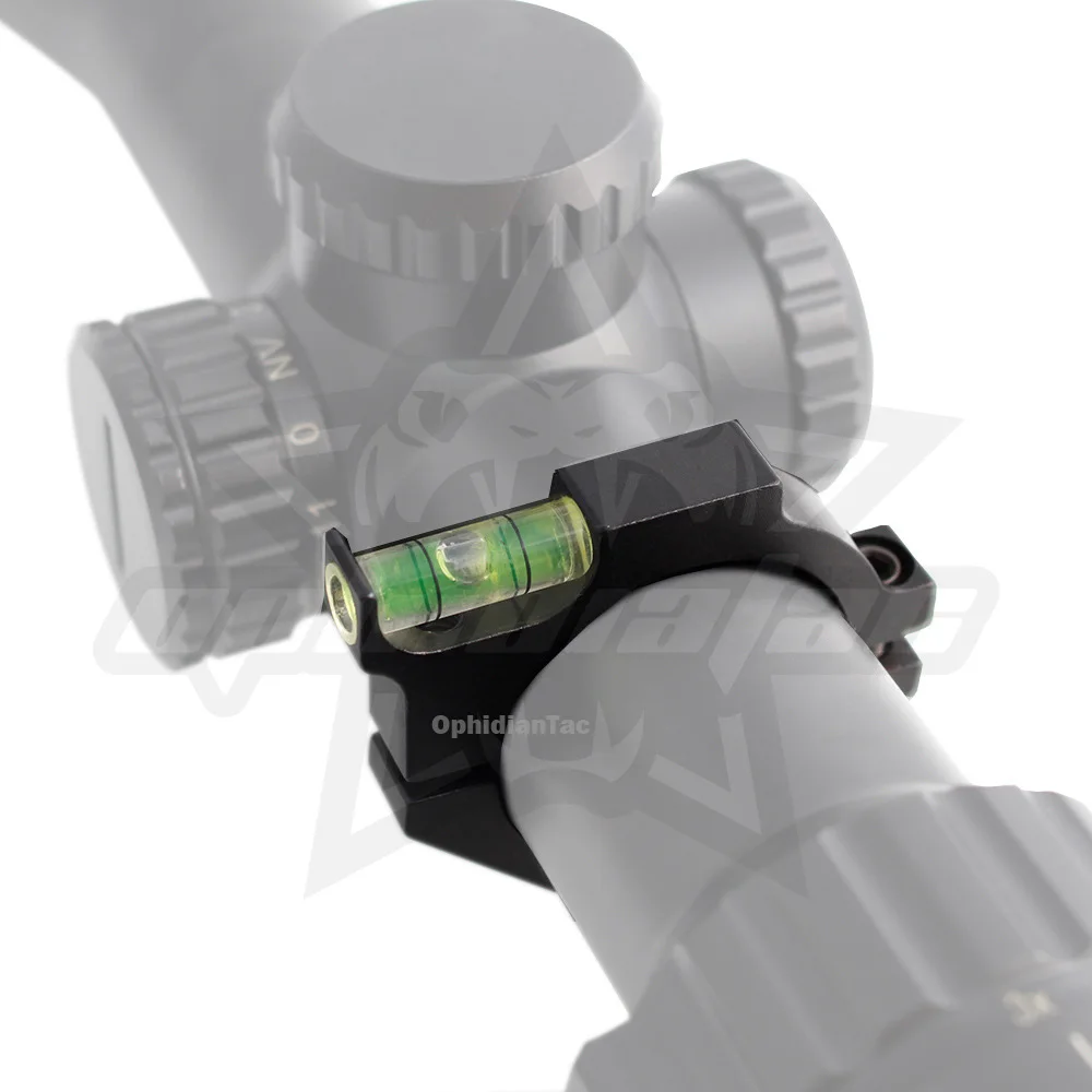 Ophidian Optical Riflescope Bubble Level Hunting Level Balancer 25.4/30/34mm Picatinny Rail Hunting Riflescope Adapter