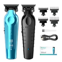 Kemei 2299 professional men’s hair/beard trimmer with zero gap hair clipper and T-shaped blade, cordless charging KM-264 km-2299