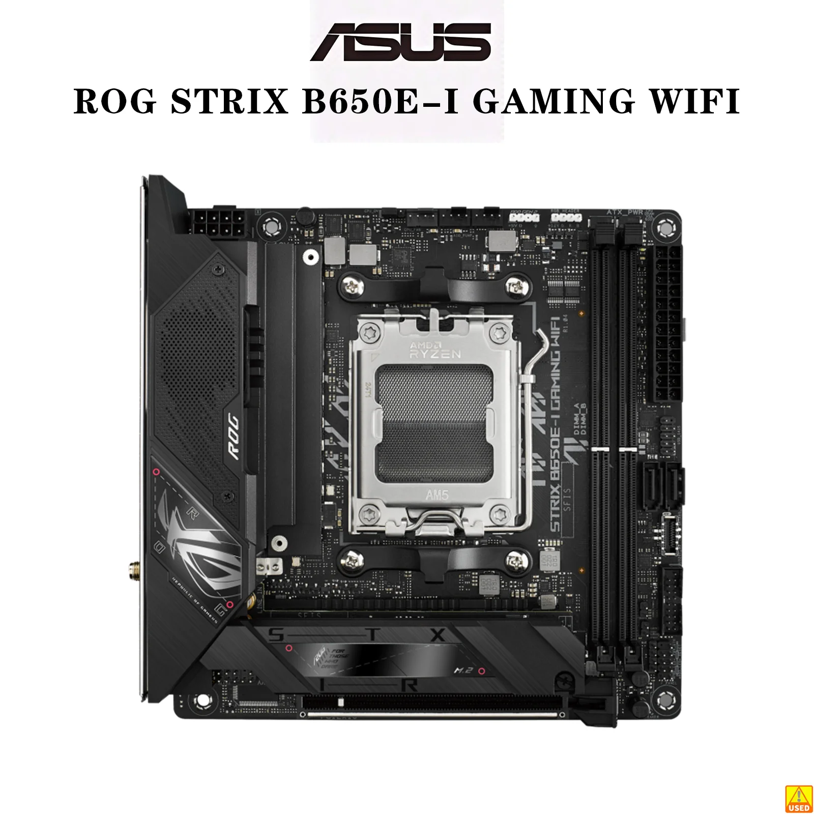 ASUS ROG STRIX B650E-I GAMING WIFI マザーボード ソケット AM5 CPU