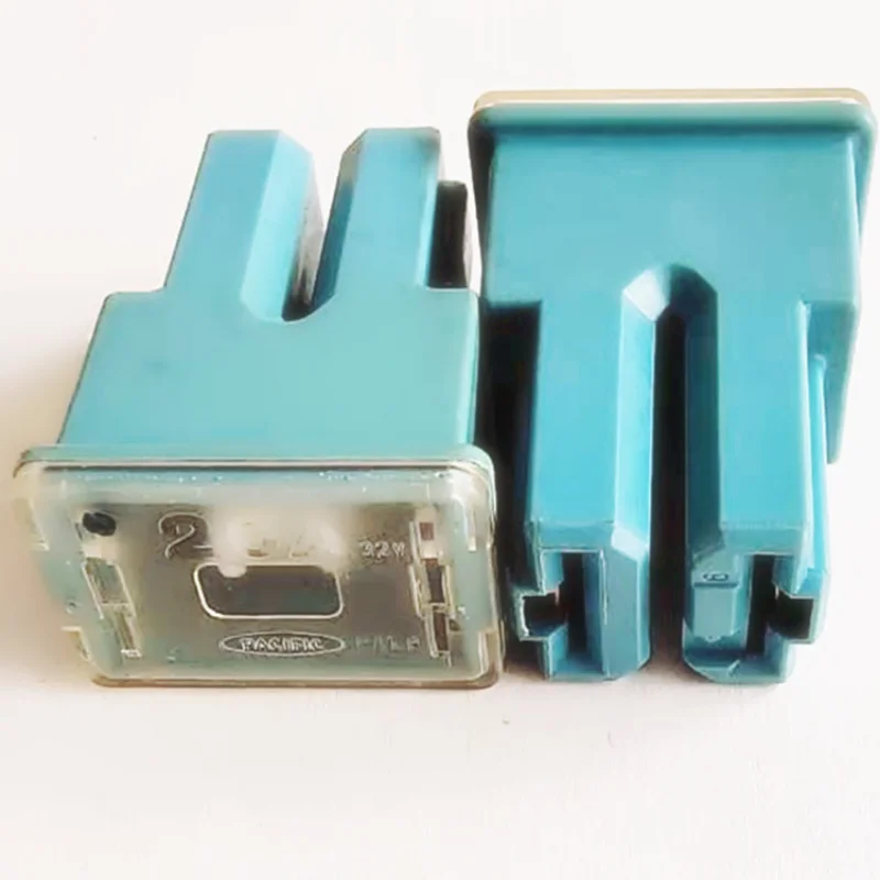 Car Fuse Box Insert Square Long Short Leg Square 20A30A40A50A60A 2pcs