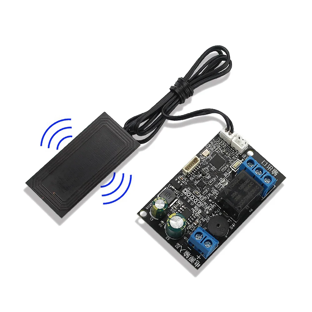 Board Fingerprint IC Card DIY Relay Module 13.56MHZ Access Control Proximity Card Controller DC12-24V Mobile Phone NFC Control