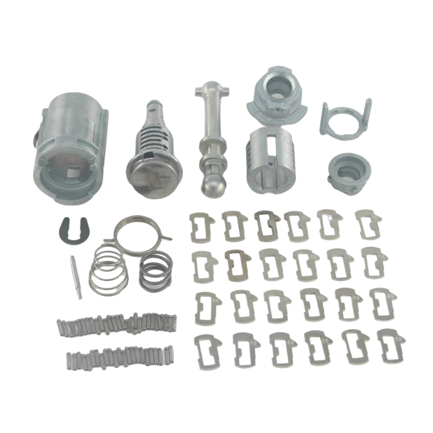 CITROEN C2 C3 2002-2010 전면 좌측 분해 도어 잠금 배럴 수리 키트 9170T9 9170W9 9170T5 256924   AL102 수리