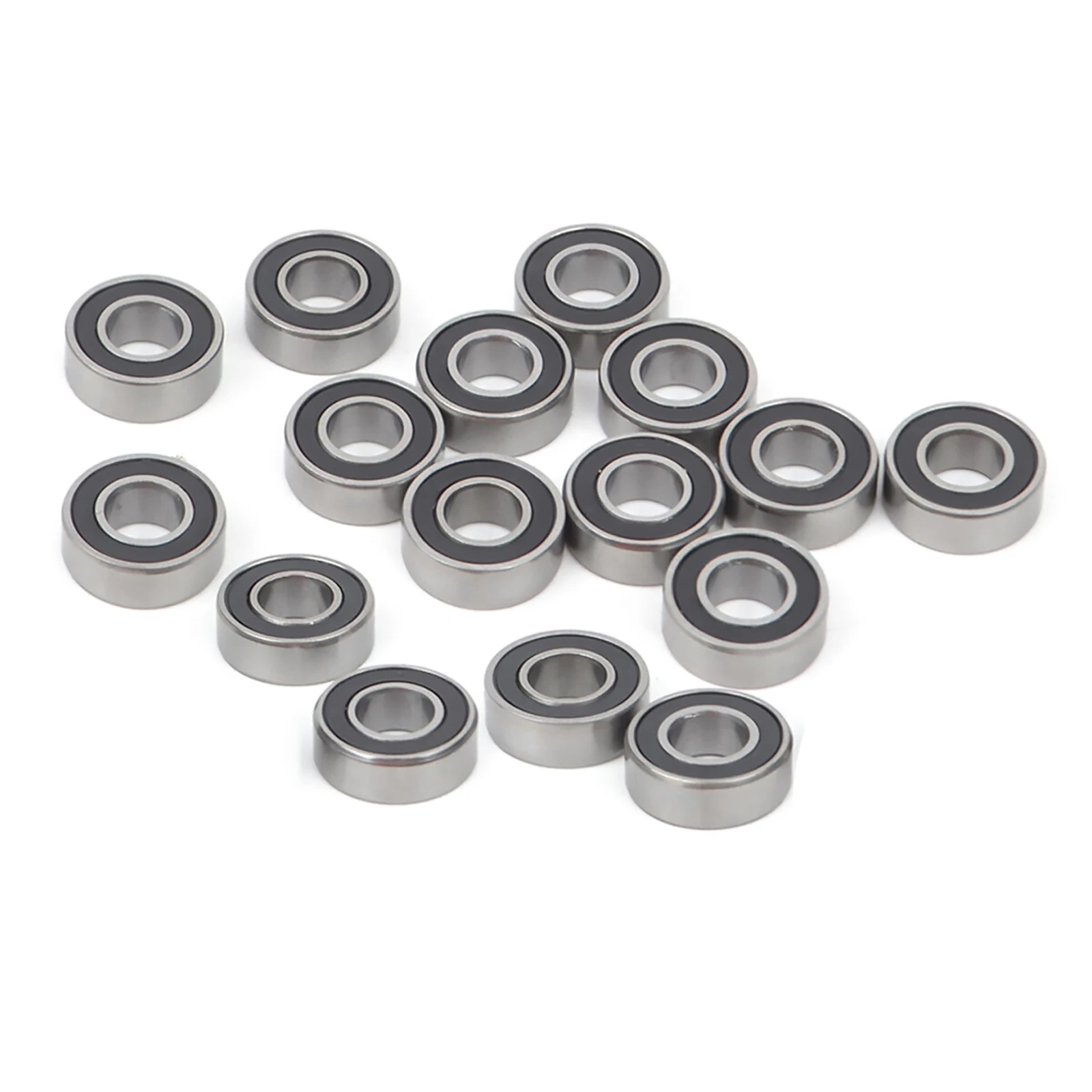 

16Pcs/Set Steel Ball Bearing For Tamiya 2WDH BBX BB-01 BB01 1/10 RC Off-road Vehicle Car Accessories Replacement Upgrade Parts