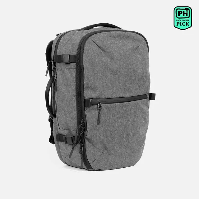 Original AER Travel Pack 3 Gray - Durable Backpack/Bag/Rucksack 