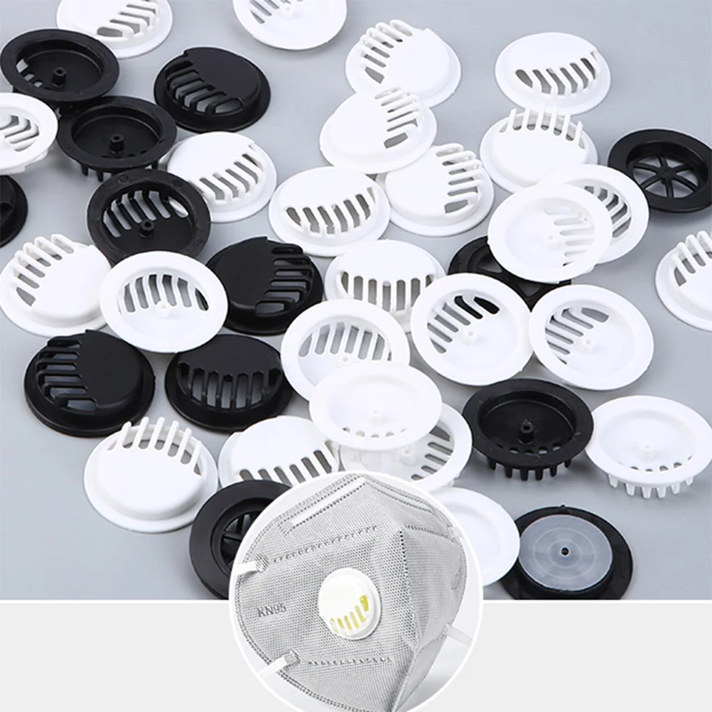 Respirator Filter 50pcs Valve Replacement Carbon Filters