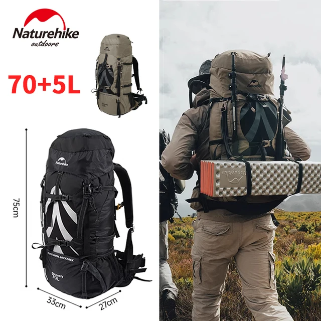 Naturehike 70L Waterproof Hiking Backpack 1