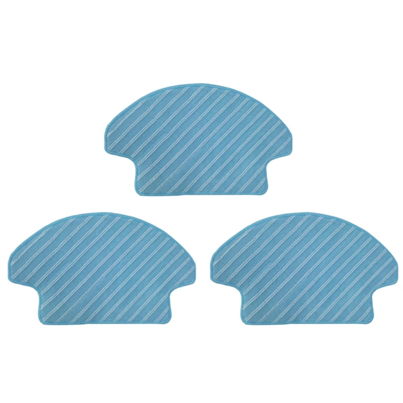 

3Pcs/Lot Microfiber Mop Cloths Robot Vacuum Cleaner Mop Cloths For Haier HB-QT36B Robotic Vacuum Cleaner Accessories