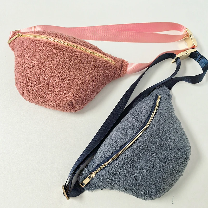 

Забавная мягкая поясная сумка плюшевая, забавная милая сумочка на пояс с регулируемым ремешком для поездок, тренировок, бега, походов, 10 шт.