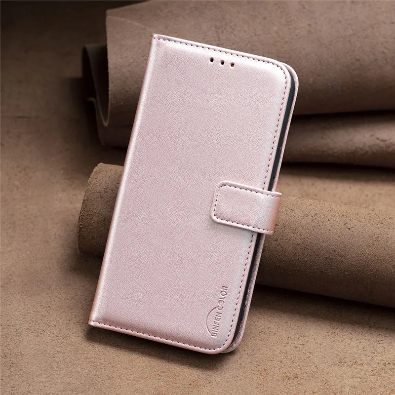 Magnetic Leather Wallet Flip Cover Case