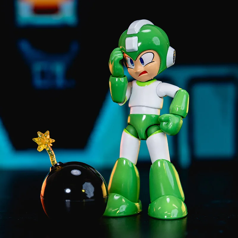 ジャダ-ロックマン,メガマン,シザーマン,電気男爆弾,グリーン