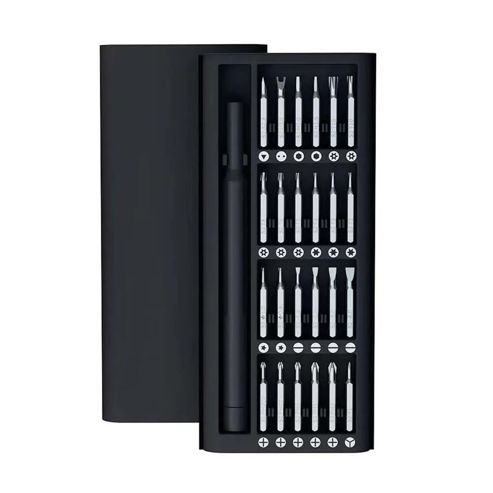 Essential Magnetic Screwdriver Set, 25 in 1 Precision Bits for Repairing Appliances, Phones, Watches, Eyeglasses