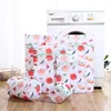 Peach Printing Laundry Bags for Washing Machine Dirty Clothes Wash Bag Travel Organizer Underwear Laundry Basket Bra Washing Bag 1