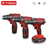 VVOSAI 12V 16V 20V Cordless Drill Electric Screwdriver Mini Wireless Power Driver DC Lithium-Ion Battery 3/8-Inch 1