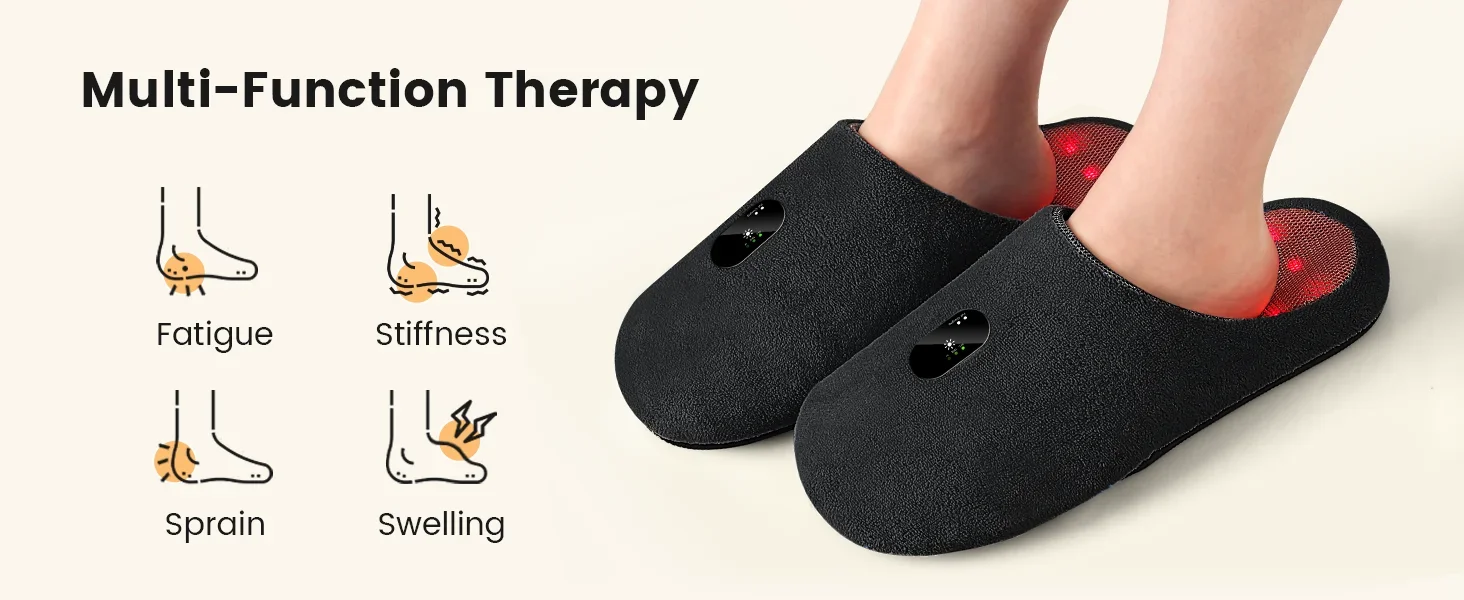 Description Picture 4 of itemWireless Red Light Therapy Foot Massager Tools Infrared LED Light Therapy Foot Pain Relief Eczema Relieve Skin Bruising