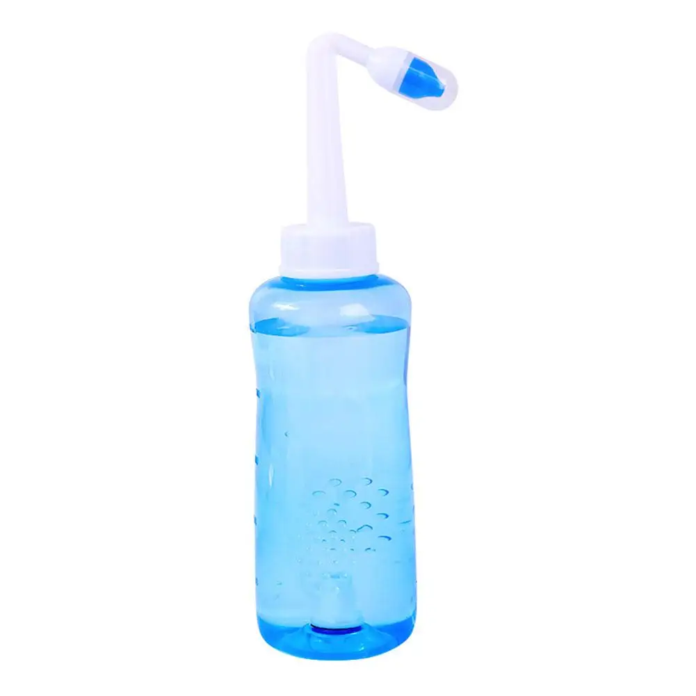 500ml Nasal Wash Bottle Adult And Children Nasal Cavity And Wash Bottle Physiological Saline Rhinitis Manual