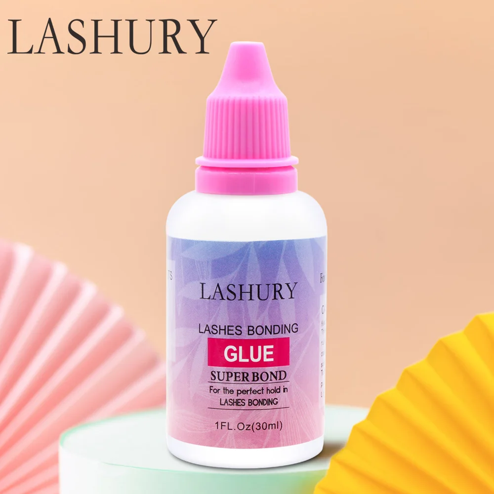 LASHURY Individual No Allergy Eyelash Glue Fast Dry Long Lasting Lashes