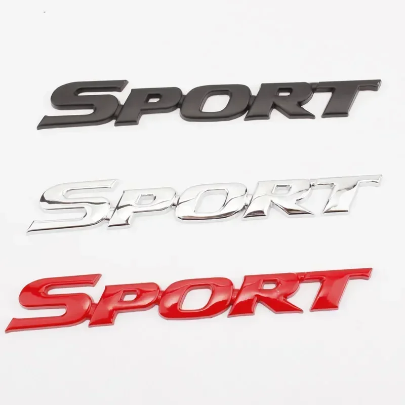 3D Metal Sport Logo Emblem Badge Sticker Decal
