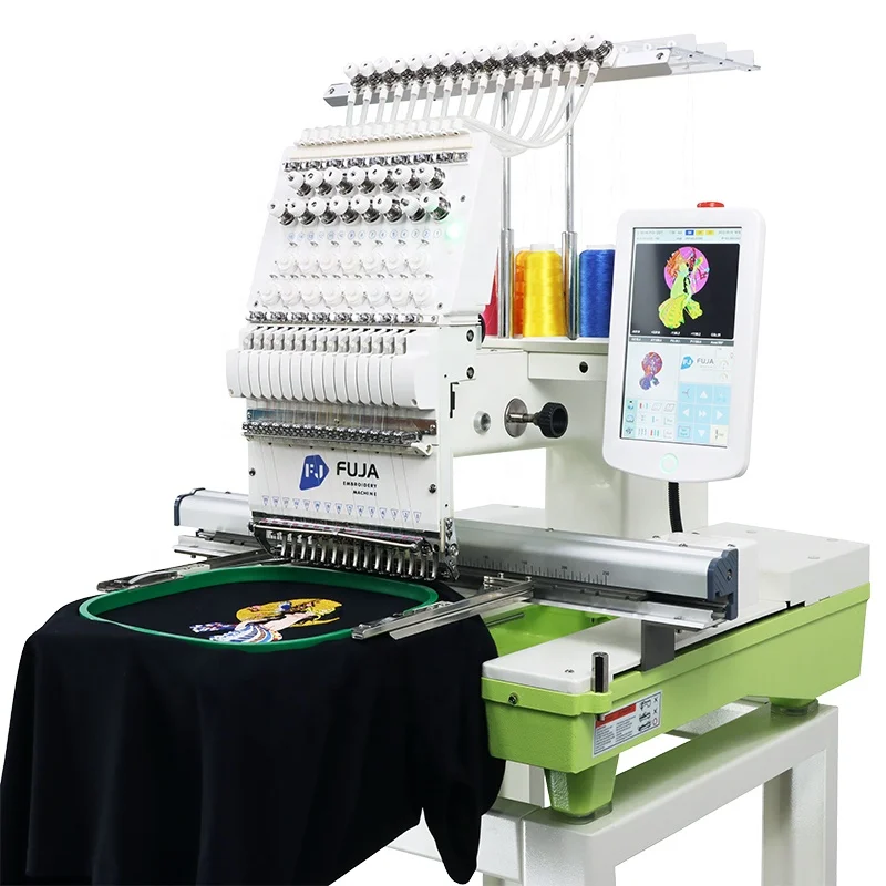 Fuja Best Seller Mulyifunctional Single Head Multi Needles Embroidery  Machine Computerized Apparel Machinery - AliExpress
