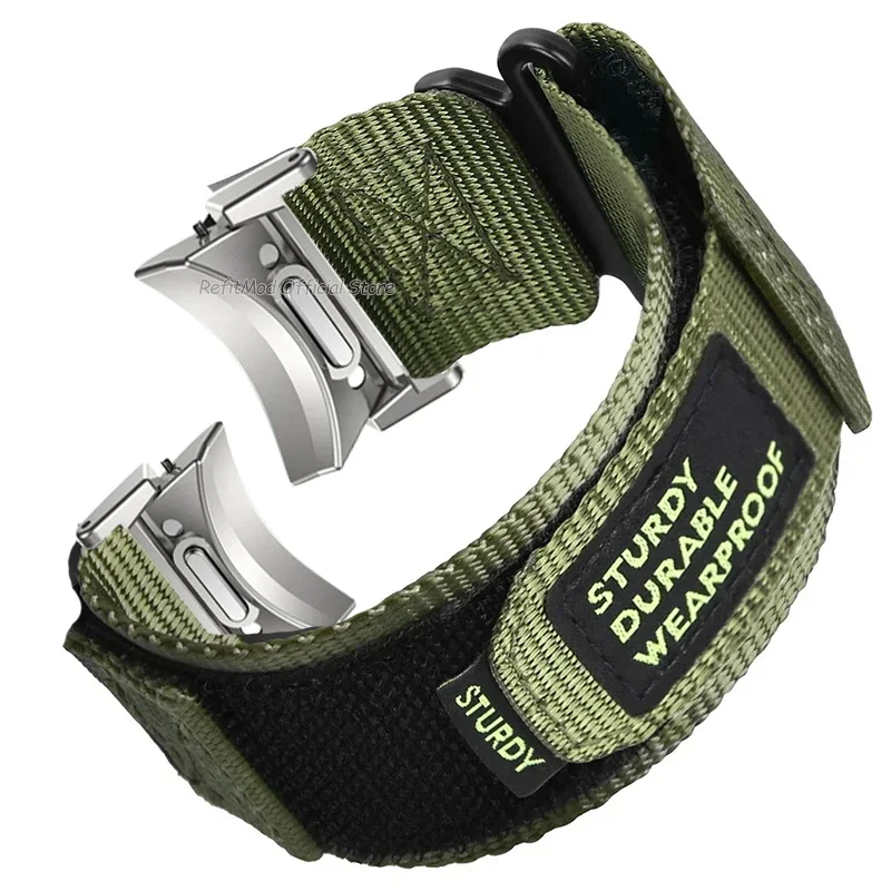 Quick Fit Nylon Watch Strap - No Gaps Bracelet