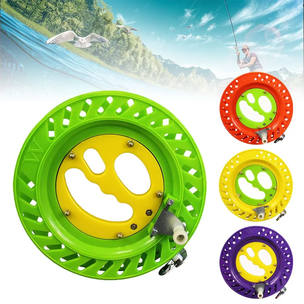 

1PC Hand Reel Wheel Fishing Line Winder Fishing Reel Round Storage Spooler Fishing String Bobbin with Anti Reverse Bearing Pesca