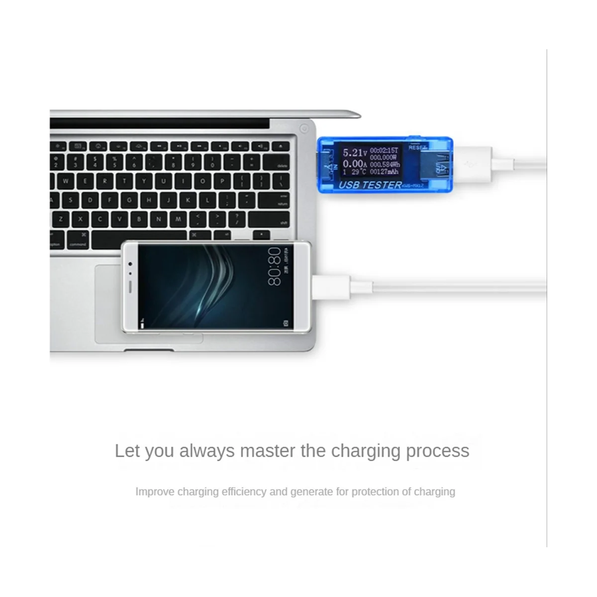 USB Тестер измеритель мощности постоянного тока 4 в-30 в цифровой вольтметр внешний аккумулятор ваттметр тестер напряжения Doctor Detector, синий