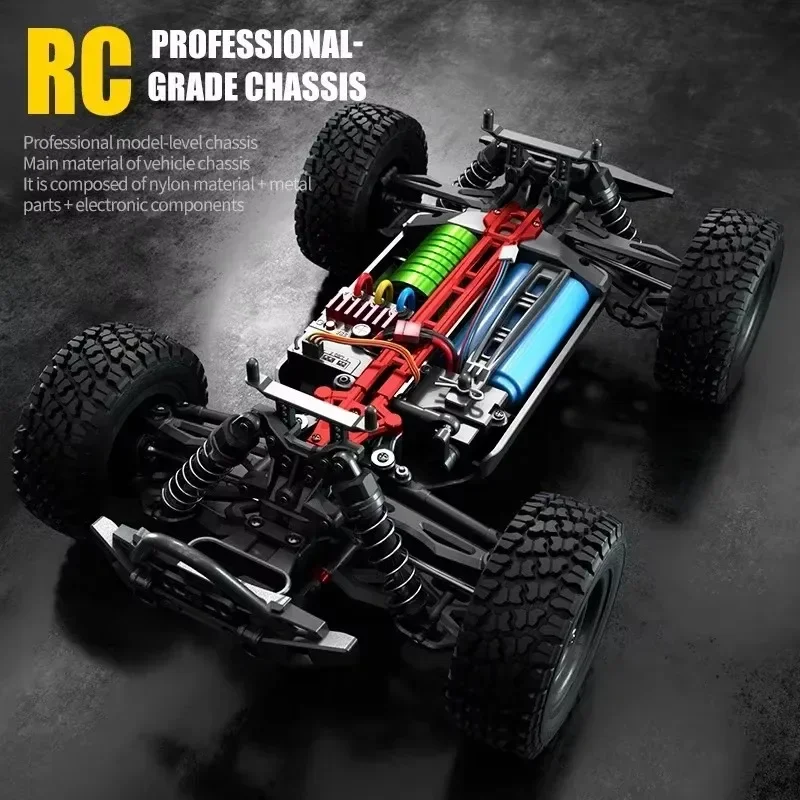 SCY 1:16 70KM/H Super Brushless 50KM/H Brushed RC Car 4x4 Off Road Remote Control High Speed Drift Racing Truck Toy Kids Adults 3