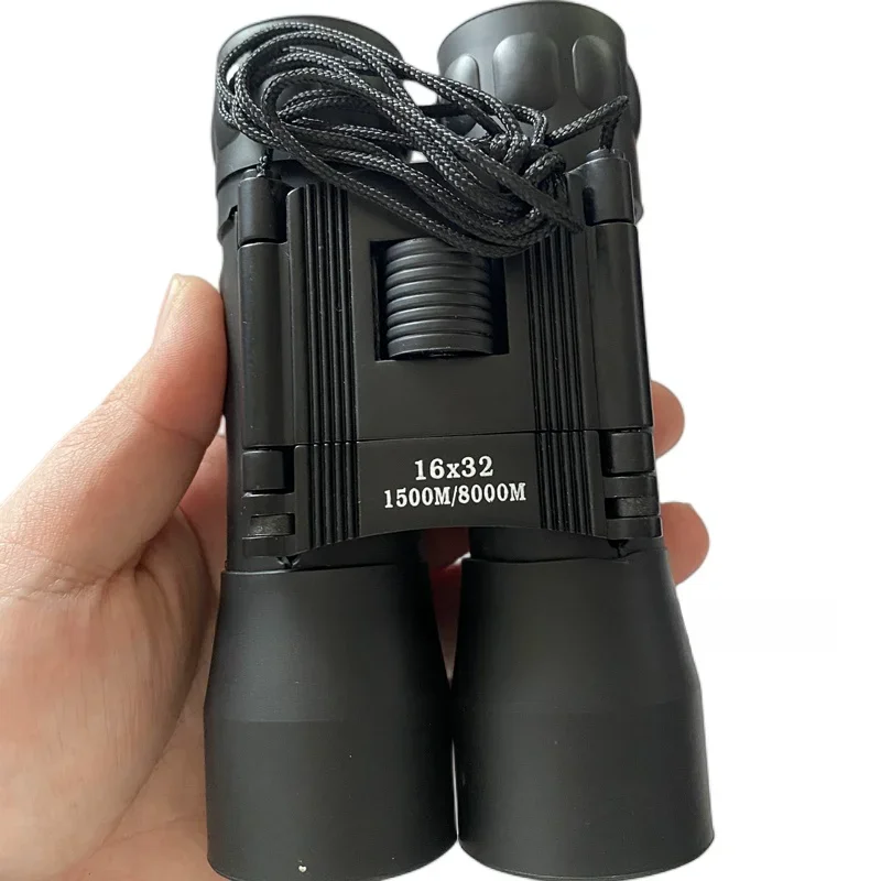 16X32 Binoculars HD Powerful Professional Telescope Folding Mini Telescope Zoom BAK4 FMC Optics for Hunting Outdoor waterproof binoculars