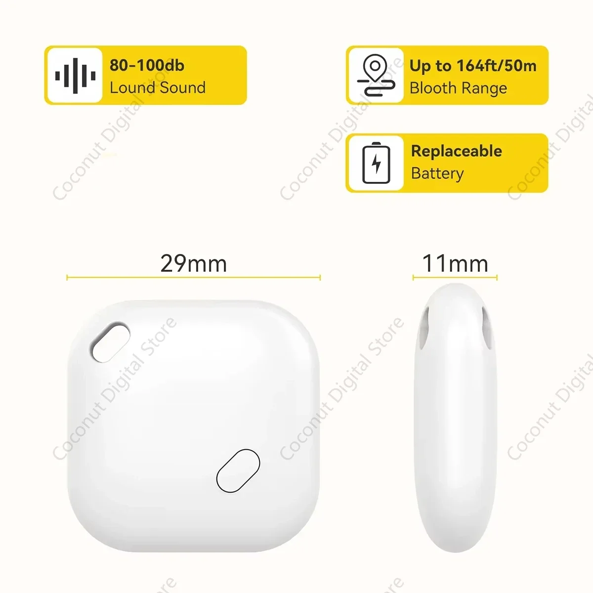 Xiaomi Mini Smart iTag Children Finder Pet Car GPS Anti Lost Tracker Only For Apple iPhone Smart Bluetooth Tracking Device IOS System anti lost tracker gps locator anti lose tracker item locator anti lost locator