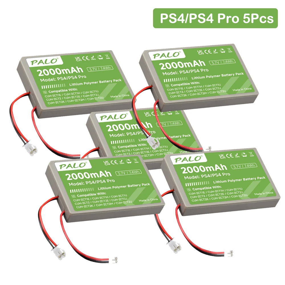 High-Capacity Rechargeable Battery for PlayStation 4 Controllers