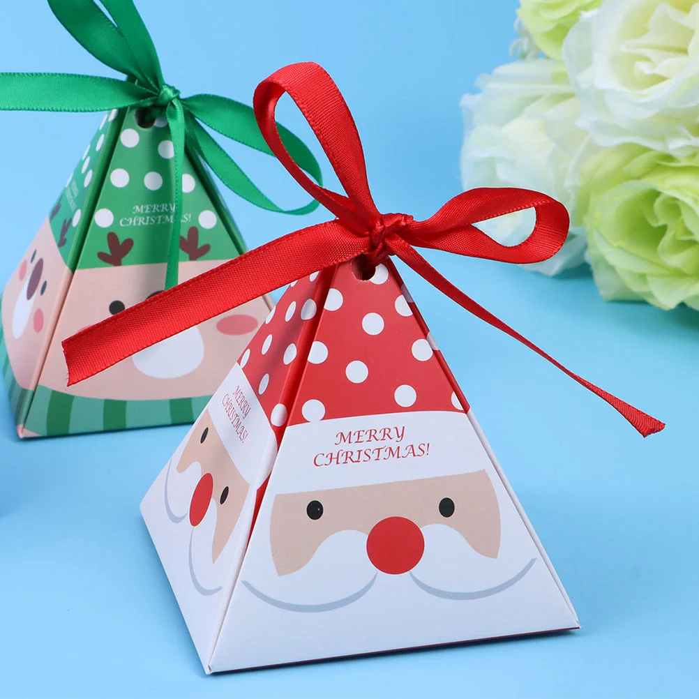 

12pcs Christmas Candy Box Small Gift Cases Presents Box Chic Xmas Gift Box