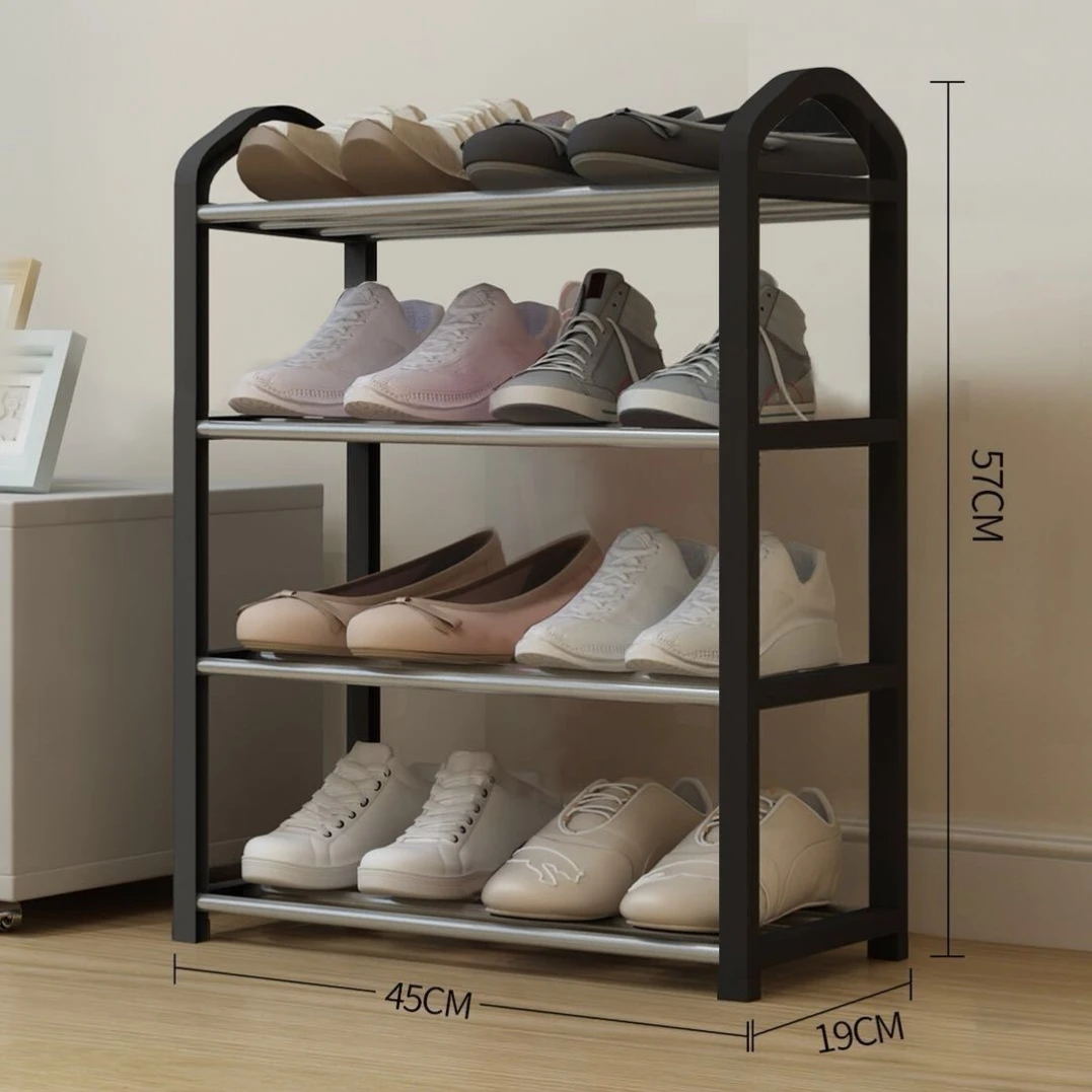 Shoe Cabinet Shoe Organizer Shoe Rack Simple shoe rack home economic dormitory female door dustproof storage shoe cabinet space small shoes shelf rack WF821330