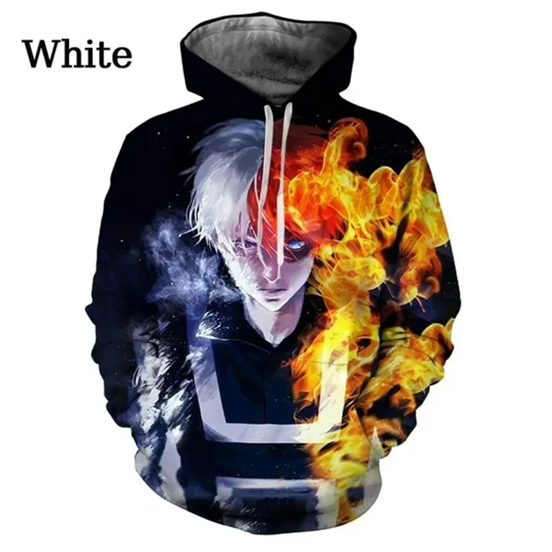 

3D My Hero Academic Printed Hoodies For Men Shonen Manga Graphic Unisex Sweatshirt Kid Funny Cute Pullover Women Harajuku Hoodie