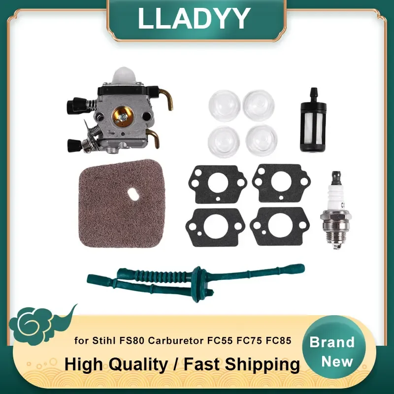 

Карбюратор для Stihl FS80, карбюратор для STIHL FC55 FC75 FC85 FS310 FS38 FS45 FS45C FS45L FS46 FS55 FS55RC FS55T FS74 FS75 FS76 FS