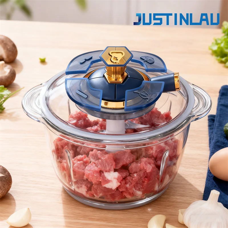 Stainless Steel Electric Meat Grinder Food Processor Chopper