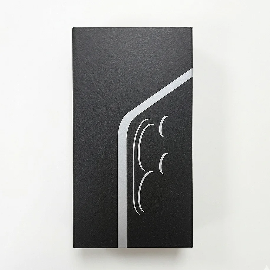 Premium Empty Phone Packaging Box with Seal Sticker - Retail Accessory Box