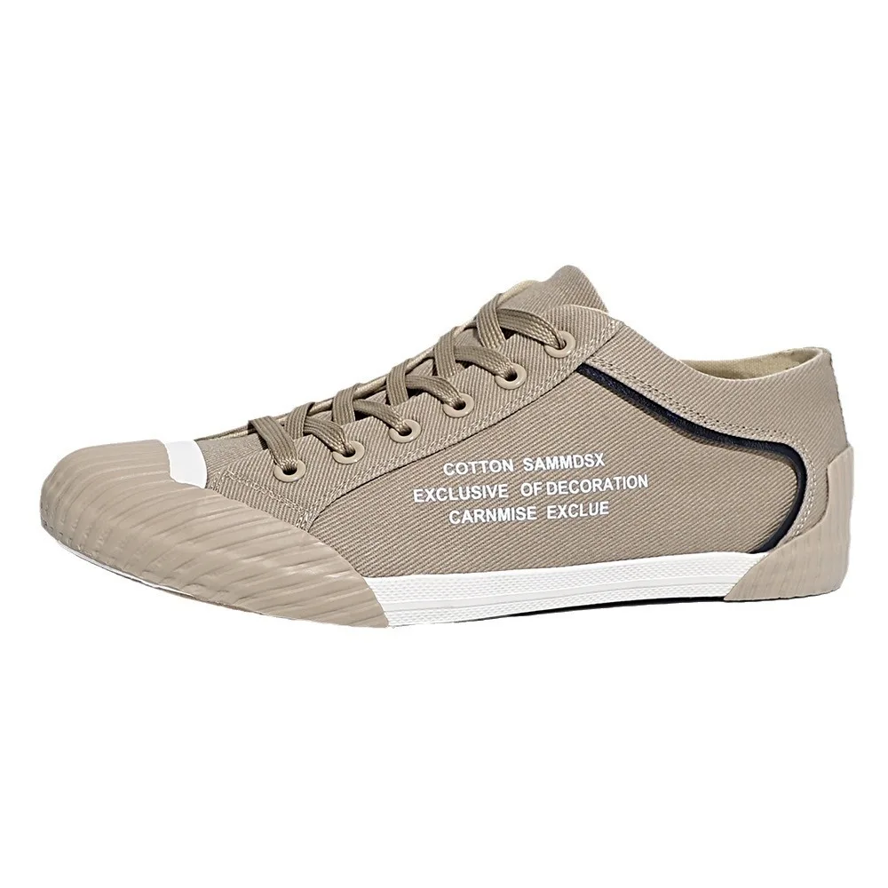 Men Canvas Shoes Lace Up Casual Sneakers Fashion Flat Breathable Comfortable New Hot Mens Vulcanized Shoes High Quality BM-018 - 5