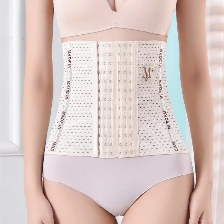 Waist Trainer Women Body Shaper Underwear Lingerie Tummy Control Slim Belt  Postpartum Control Underbust Steel Boned Corset - AliExpress