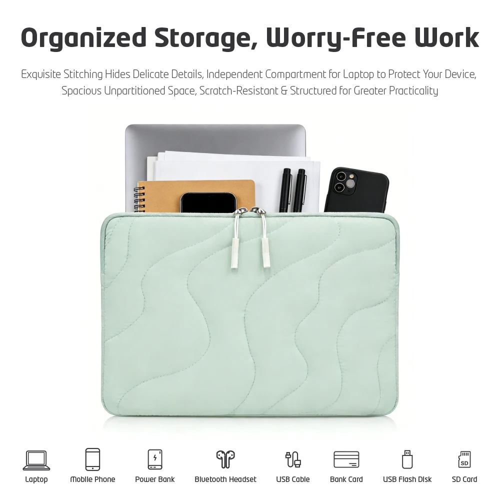 Sleek & Stylish Laptop Sleeve Bag - Premium Protective Pouch
