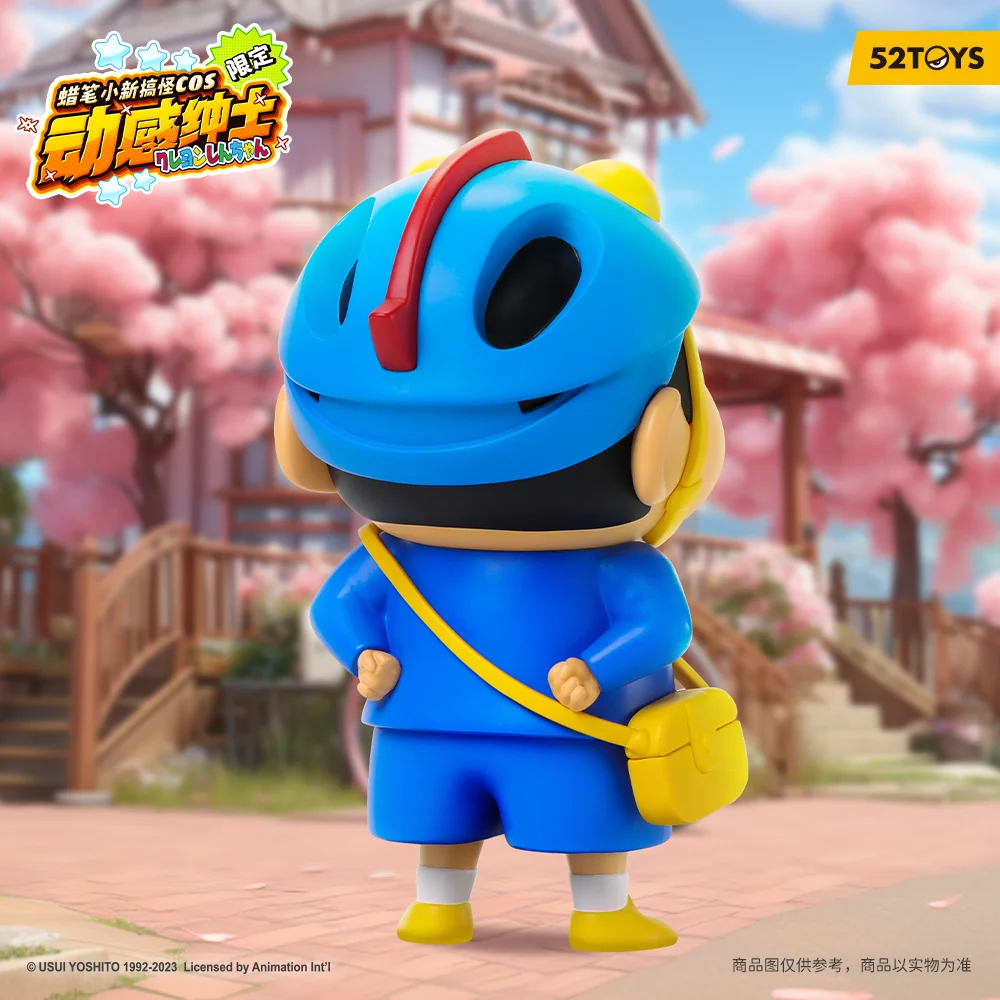 52TOYS Crayon Shinchan Action Gentleman Edição limitada, figura
