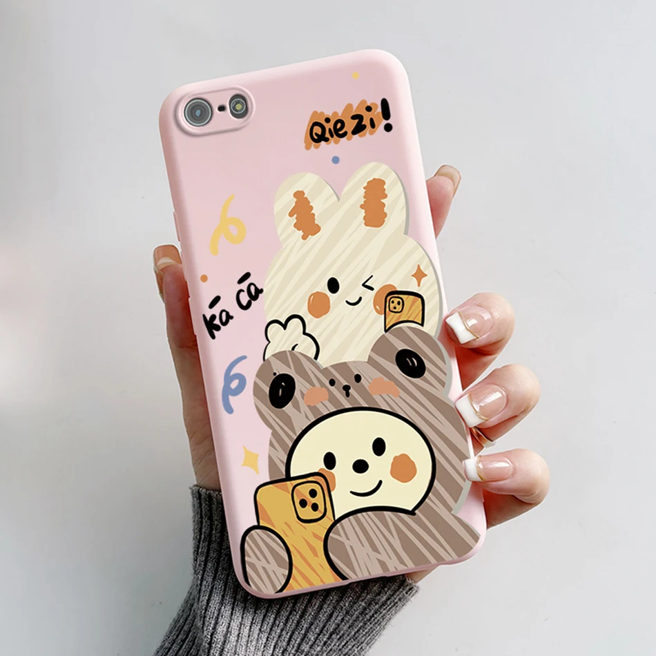 Cute Astronaut Shockproof Matte Silicone Phone Case