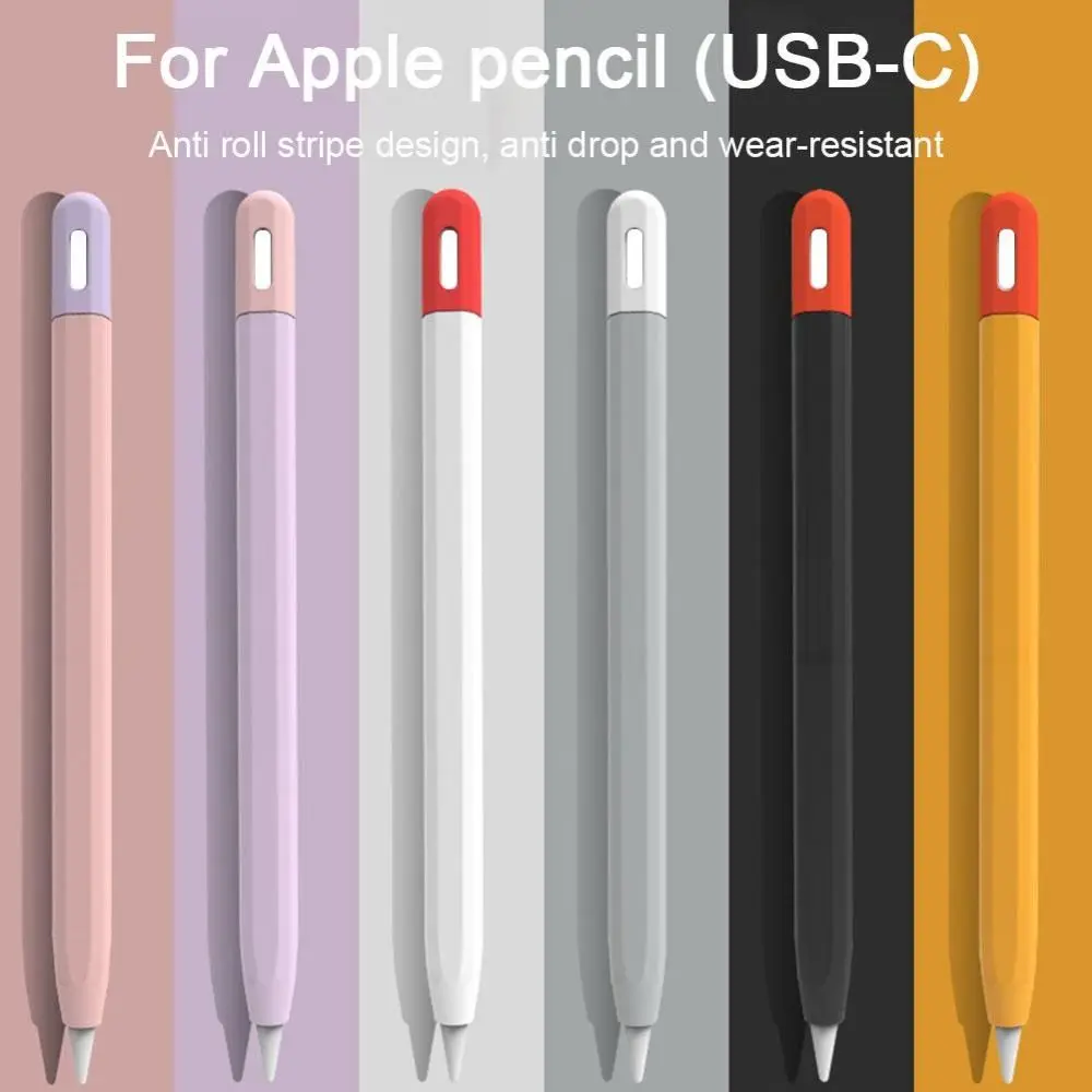 Apple Pencil 3rd Generation Tablet Touch Stylus USB-C Pen Sleeve Protective Case Silicone Grip Cover apple pencil case apple pencil cover