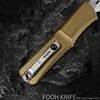 ULTEM PEI Version Gen 3 COMBAT TROODON KNIFE MICRO Tactical TECH CNC Handle D2 Blade EDC Self Defense Military Pocketknife 5