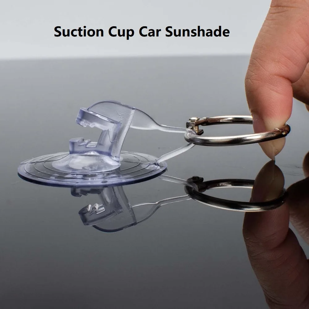 38mm Auto Glas Windschutzscheibe Sonnenschirm Saugnäpfe Auto Schatten Sucker Clip Auto Sonnenblende Saug Pad für Auto Shades Fenster 10PCS – Detail 3