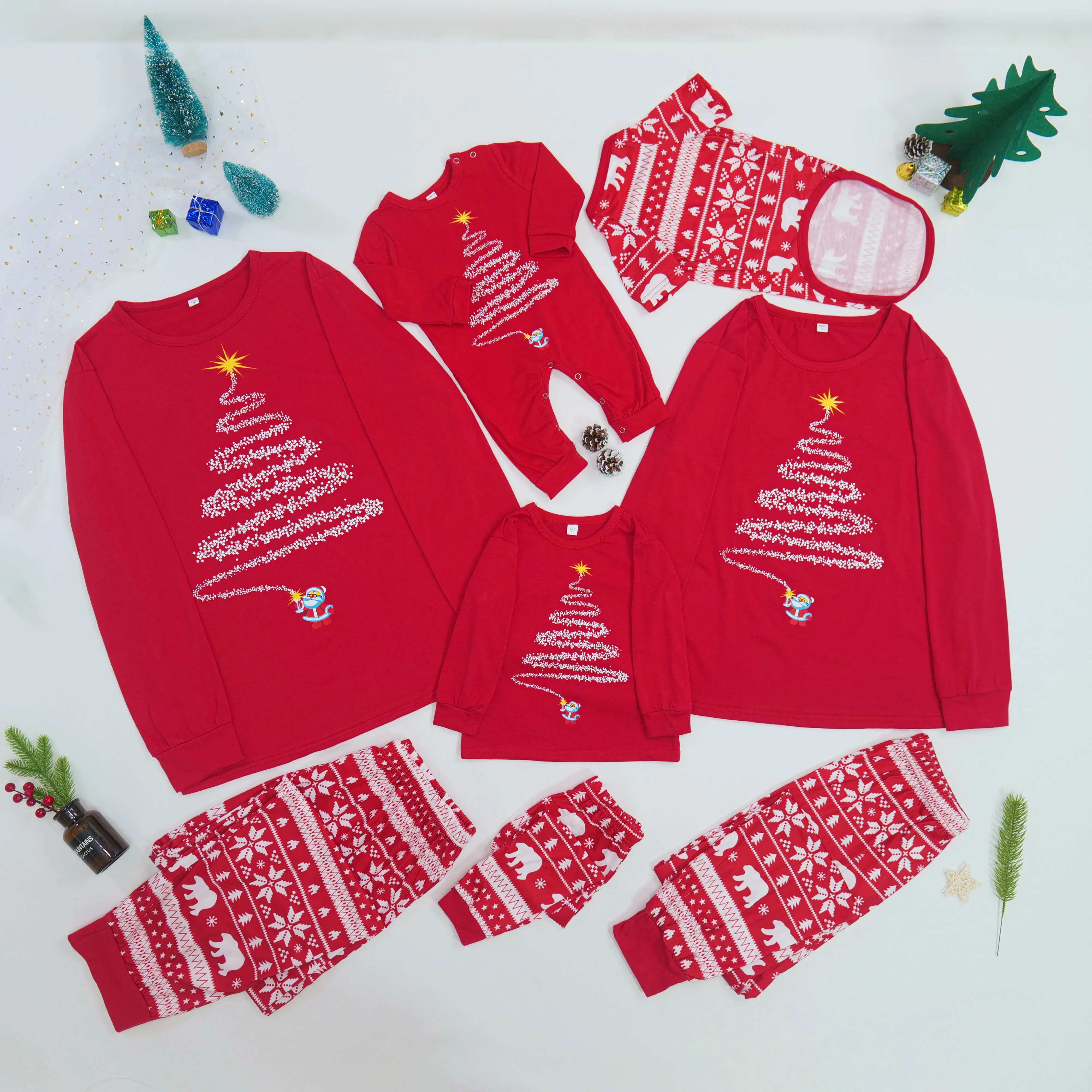 Family Homewear Christmas Pajamas Set