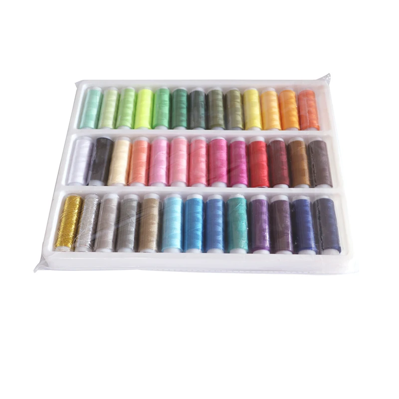 Vibrant Multi-Color Sewing Thread Collection for Crafting and Home Accessories