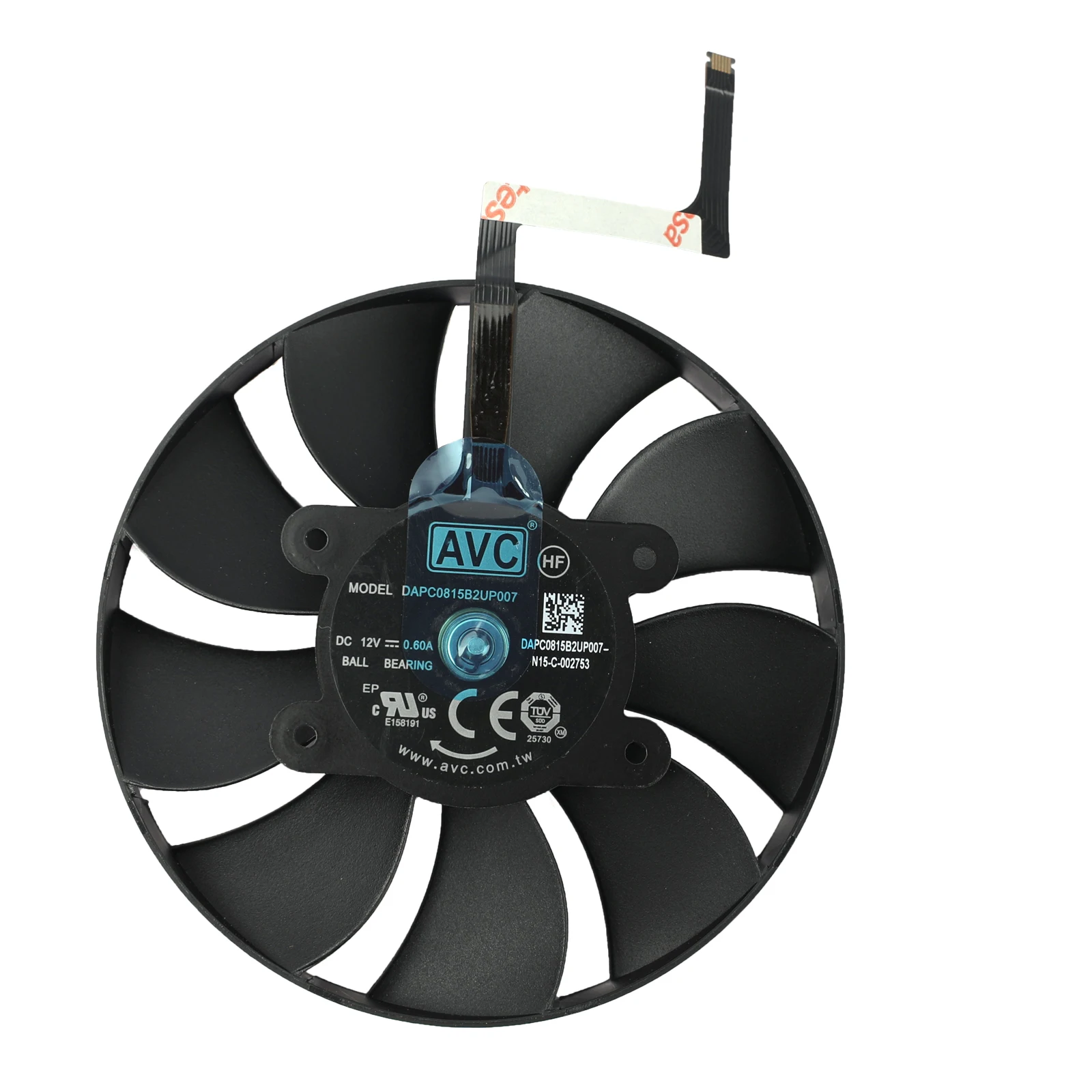 Placa de Vídeo para Nvidia Geforce Rtx 3070 85 mm Dapc0815b2up004 Rtx3070 Substituição da Placa Gráfica Ventilador de Refrigeração fã da - Imagem 4
