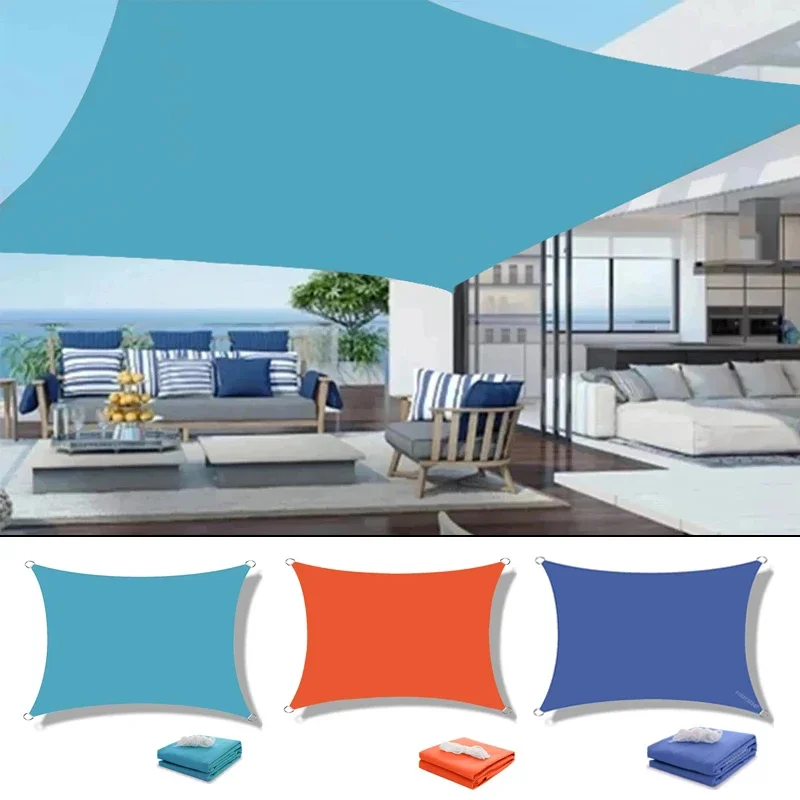 Waterproof Awning Shade sail for Outdoor Garden Beach Camping Patio Swimming Pool Tent Sunshade