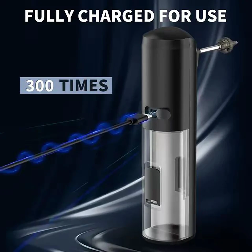New Arrivals Waterproof 3 Modes Ear Wax Removal Kit 2000mAh Battery Capacity LCD Electric Ear Cleaner with 250ml Water Tank 5