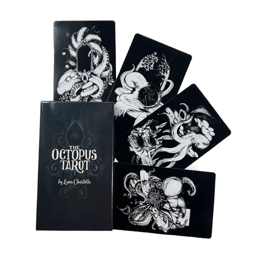 

Octopusined Tarot Deck Board Game Cards PDF Guidebook Family Party Table Card Games Children