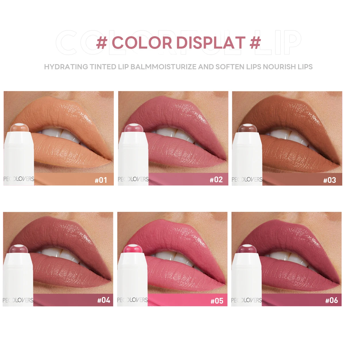 Moisturizing and Nourishing Lipstick,  Moisturizing and Nourishing, Easy To Color, Lip Glaze, Rotating Lipstick Pen, Lip Gloss 2